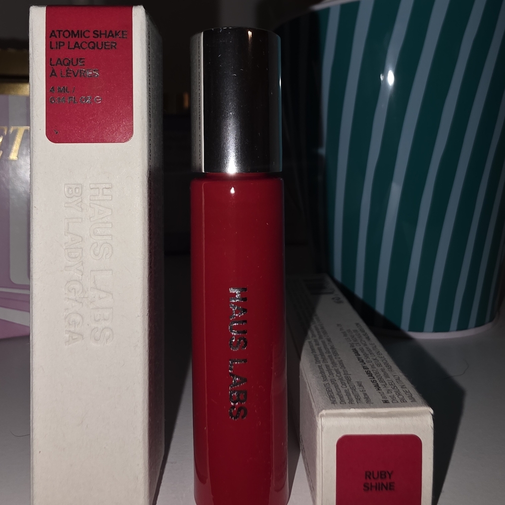 Haus Labs By Lady Gaga Lip Lacquer - Ruby Shine